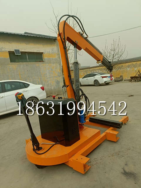 路北区自卸车厢随车吊 自制轮式四不像起重机 四驱平板吊 5吨 贵盛